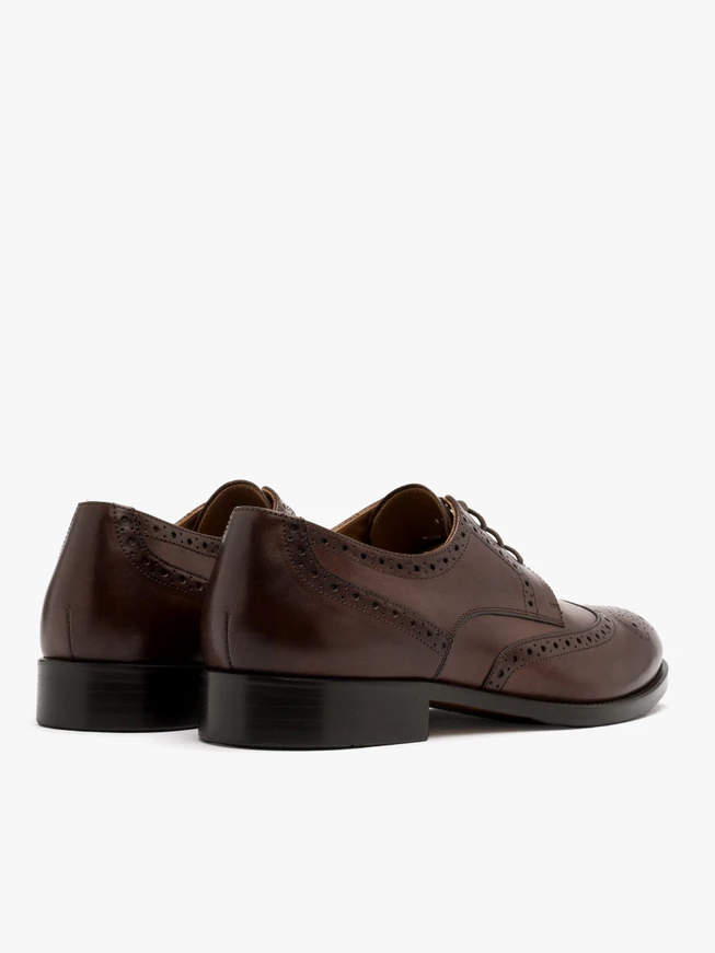 Braune Brogues für Männer