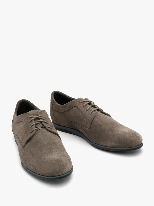 Graue Halbschuhe für Männer