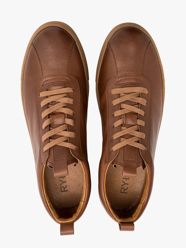 Braune Herren Sport Halbschuhe