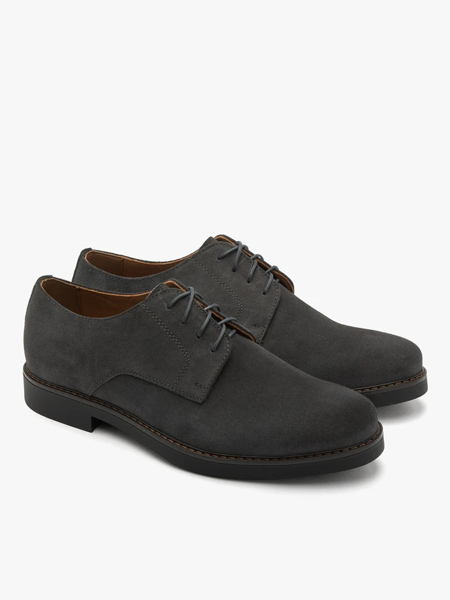 Graue Halbschuhe für Männer