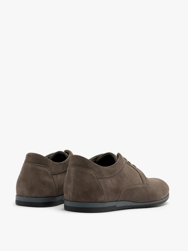 Graue Halbschuhe für Männer
