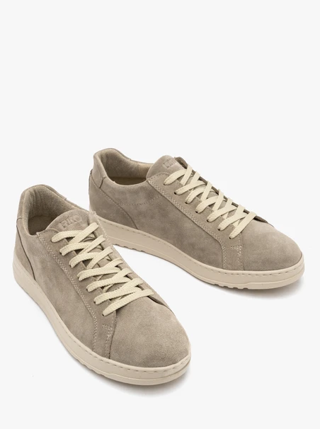 Olivefarbene Herrenhalbschuhe