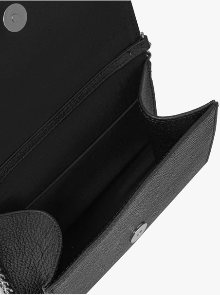 Kleine schwarze Clutch-Tasche
