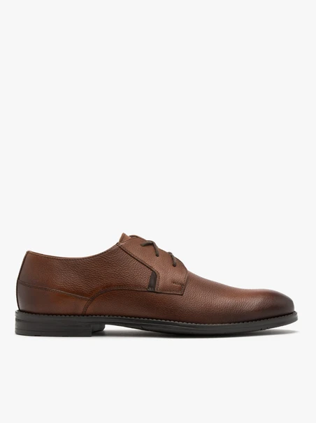 Braune Herrenhalbschuhe