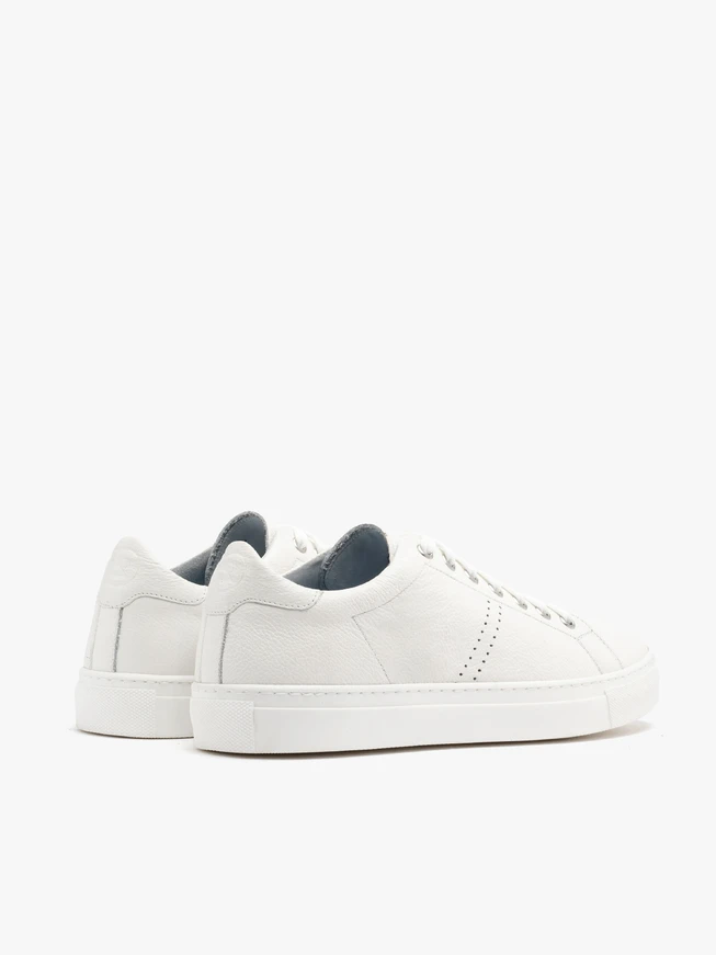 Weiße Sporthalbschuhe für Männer
