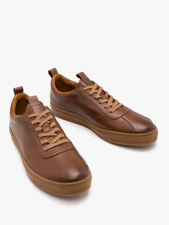 Braune Herren Sport Halbschuhe