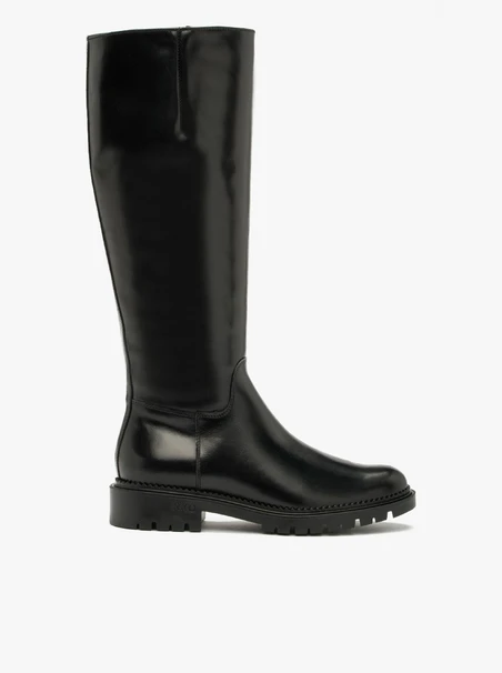 Schwarze Damenstiefel