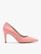 Pink stiletto pumps