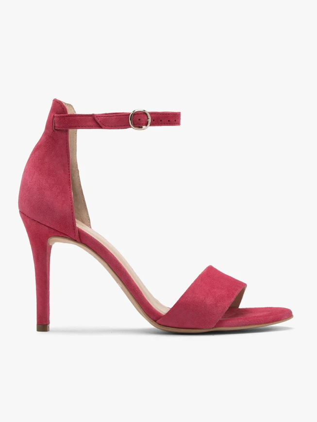 Fuchsia stiletto sandals
