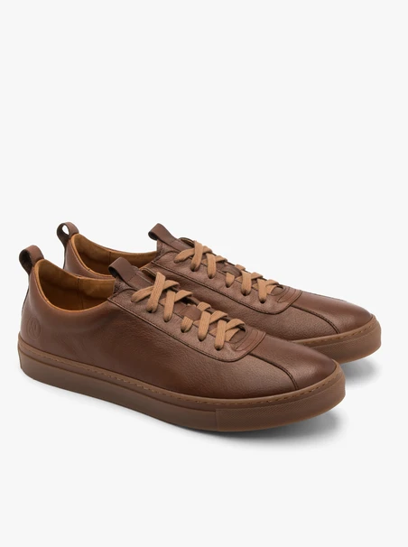 Braune Herren Sport Halbschuhe