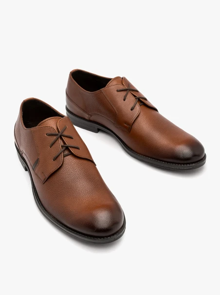 Braune Herrenhalbschuhe