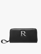 Black women’s wallet with silver details