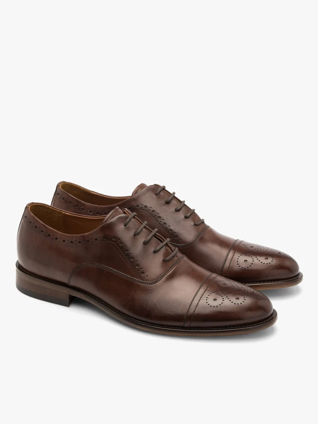 Brown men’s brogues