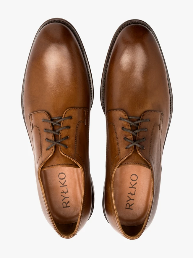 Braune Herrenhalbschuhe