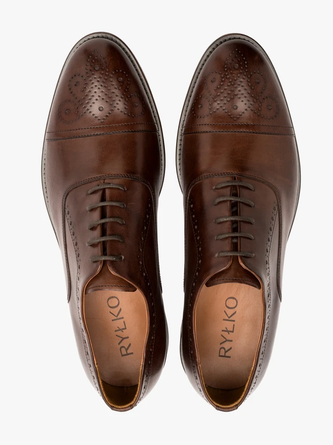 Brown men’s brogues