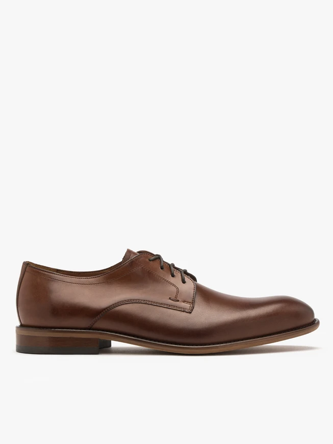 Braune Herrenhalbschuhe