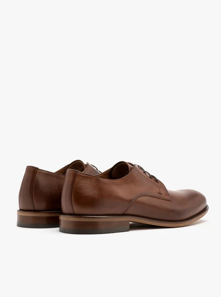 Braune Herrenhalbschuhe