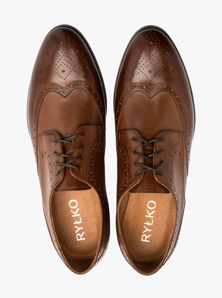 Brown men’s brogues
