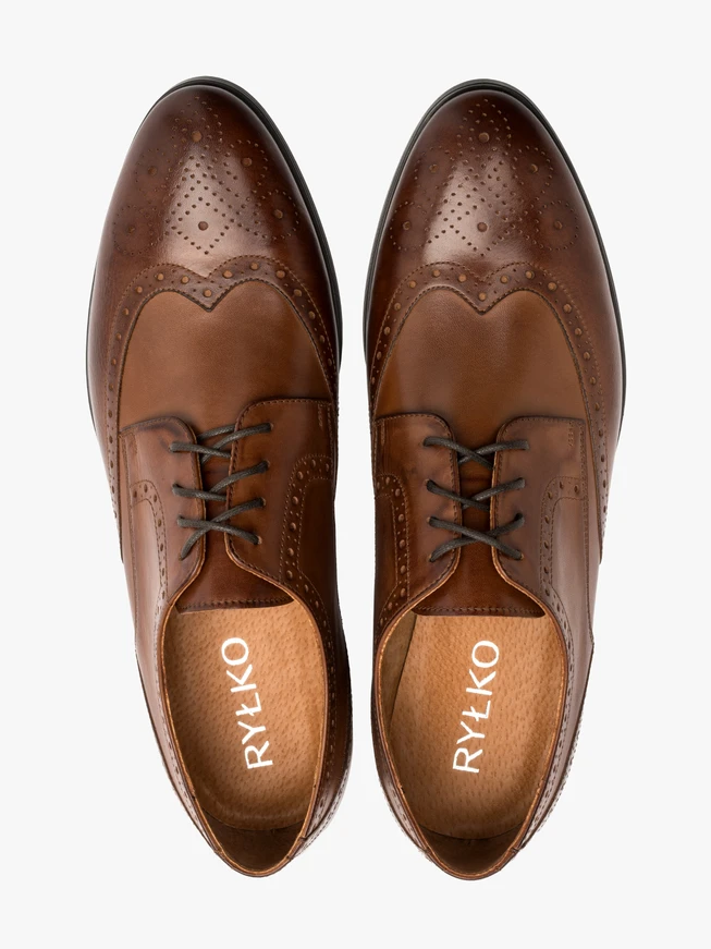 Brown men’s brogues