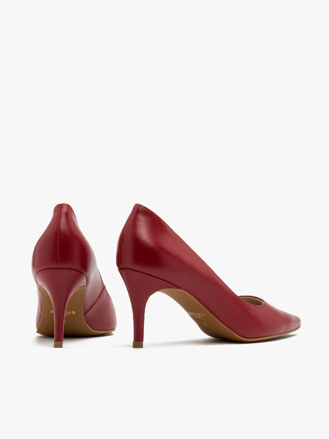 Kastanienbraune Pumps