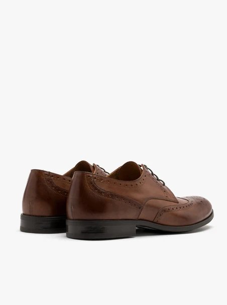 Brown men’s brogues