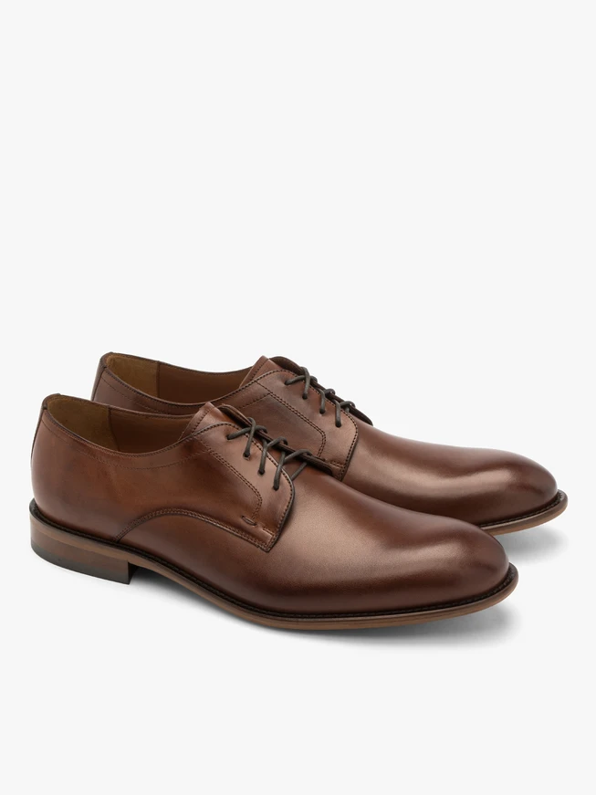 Braune Herrenhalbschuhe