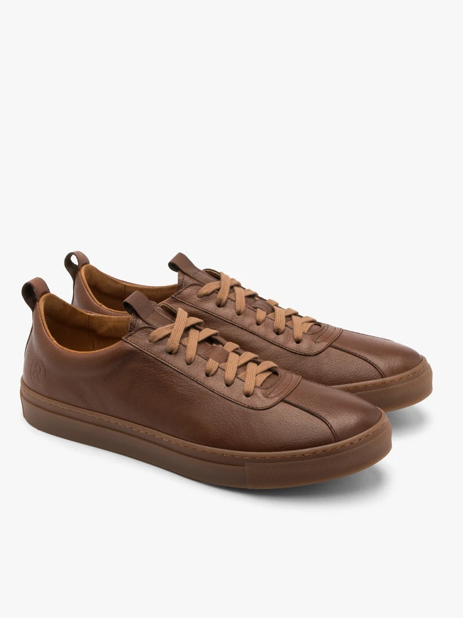 Braune Herren Sport Halbschuhe