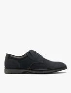 Grauer Herren-Schnürhalbschuh
