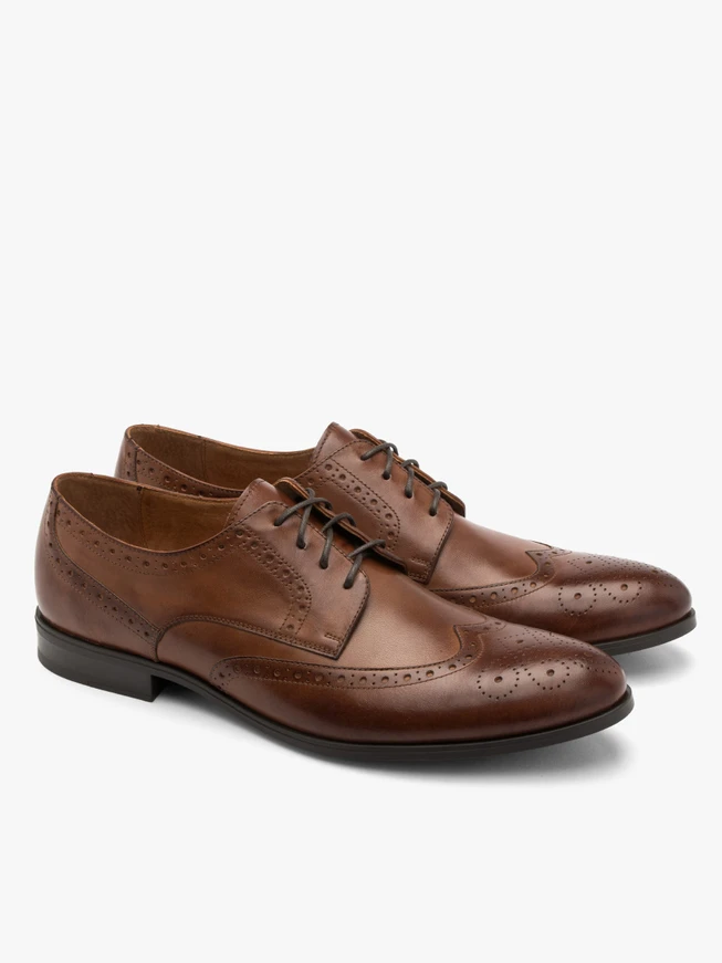 Brown men’s brogues