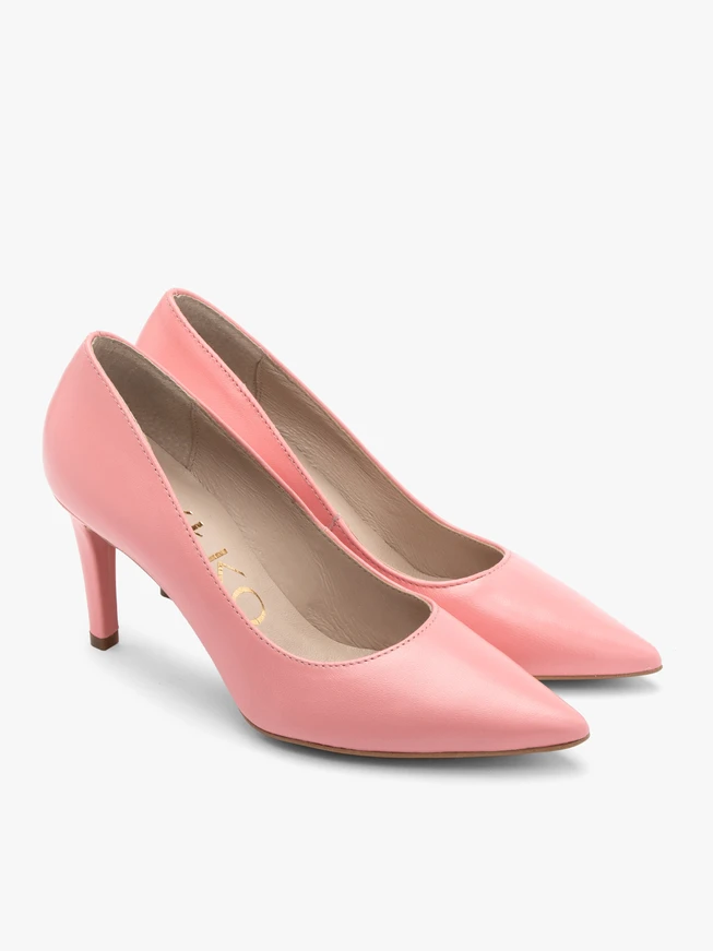 Rosa Stiletto-Pumps