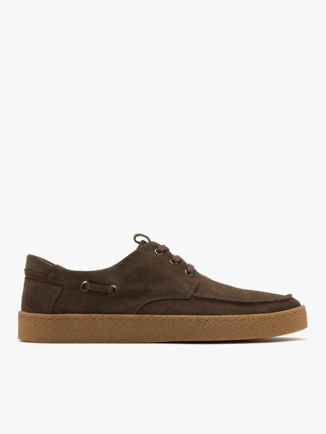 Braune Herrenhalbschuhe