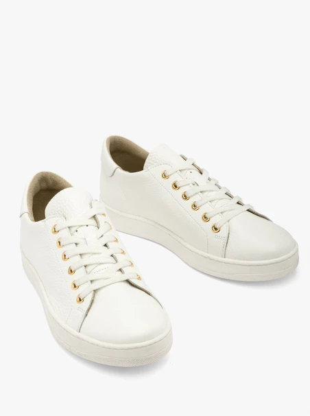 White sneakers