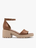 Light brown chunky women’s sandals