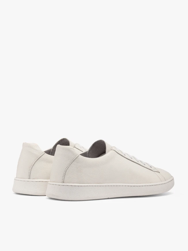Weiße Herren-Halbschuhe im Sport-Stil