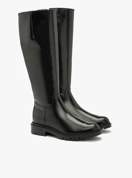 Schwarze Damenstiefel