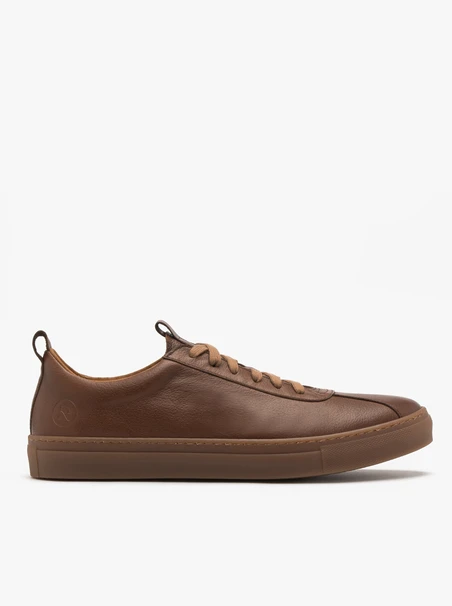 Braune Herren Sport Halbschuhe