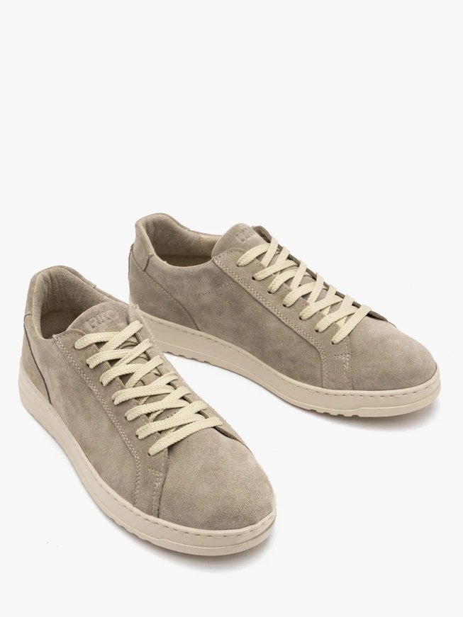 Olivefarbene Herrenhalbschuhe