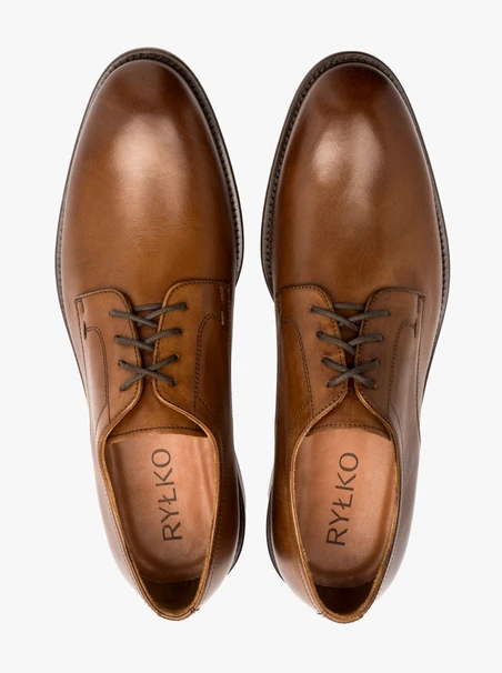 Braune Herrenhalbschuhe