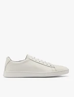 Weiße Herren-Halbschuhe im Sport-Stil