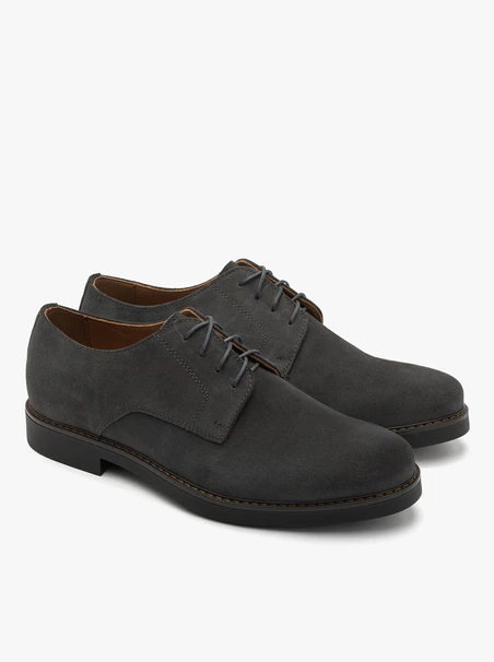 Graue Halbschuhe für Männer