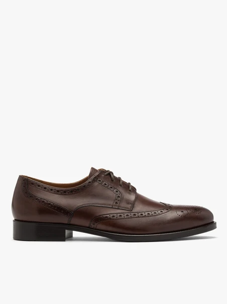 Braune Brogues für Männer