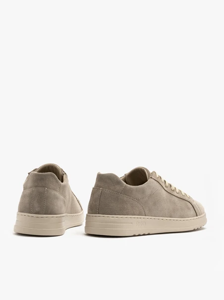 Olivefarbene Herrenhalbschuhe