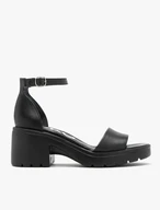 Chunky black women’s sandals