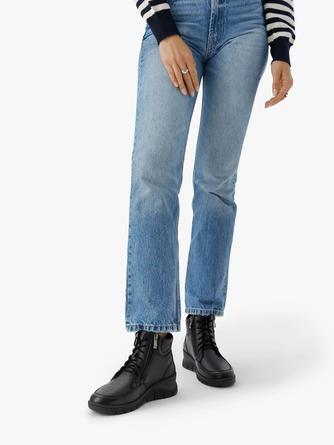 Schwarze Damenstiefel