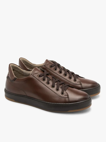Braune Herren Sport Halbschuhe