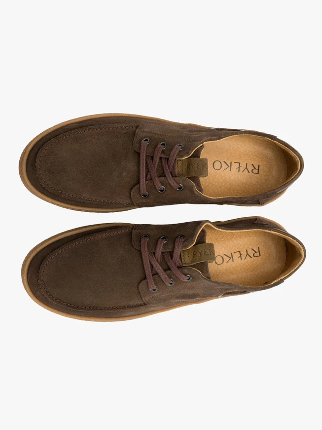 Braune Herrenhalbschuhe