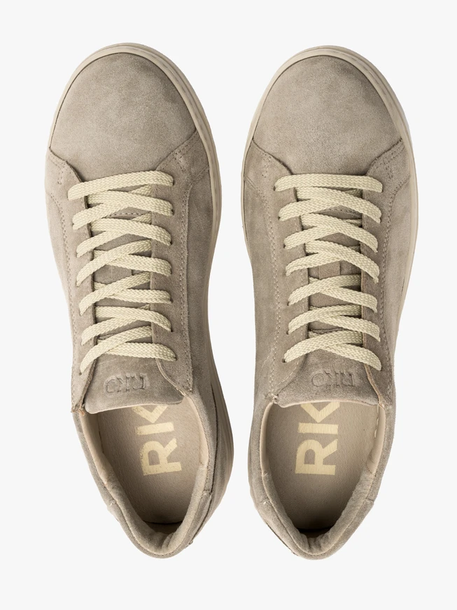 Olivefarbene Herrenhalbschuhe