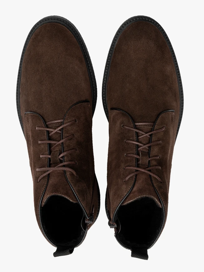Herrenstiefel aus Veloursleder im Freizeitstil