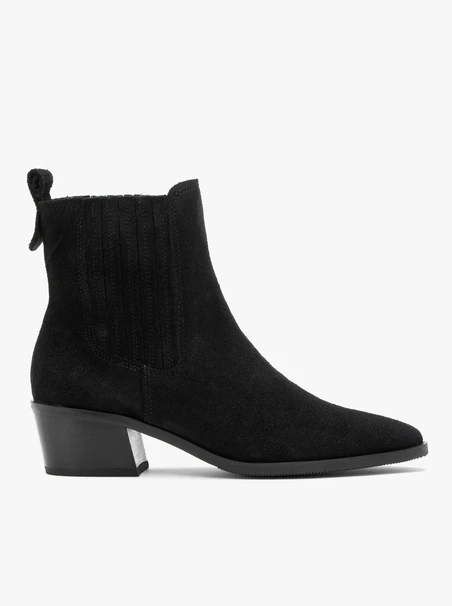 Velours-Pantoffeln für Frauen mit Absatz