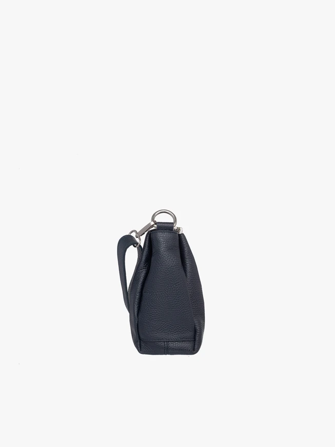 Marineblaue mittelgroße Posttasche